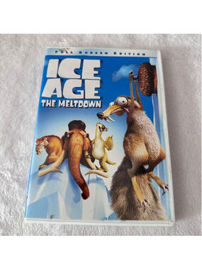 Ice Age The Meltdown DVD Full Screen 20th Century Fox Kids Movie Tested